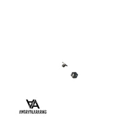Glock [G17, G19, G26 & other] vis de guidon de rechange pour organes de visée Angry Bear [2x]