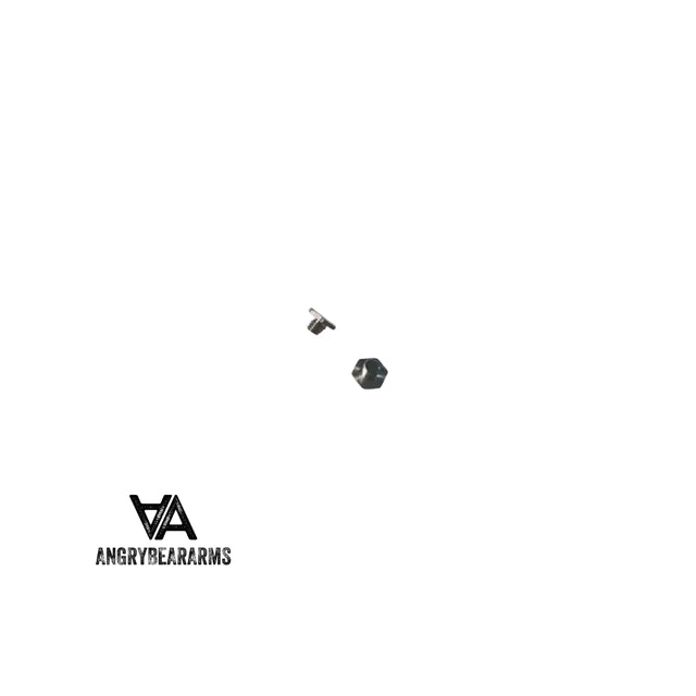 Glock [G17, G19, G26 & other] spare front sight screw for Angry Bear sights [2x]