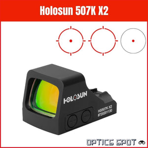 Optique Holosun pour pistolet avec série K empreinte