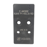 KMR W-02 & L-02 plaque adaptatrice | C-More RTS empreinte