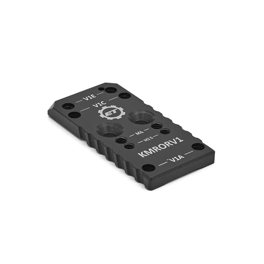 KMR W-02 & L-02 Optics Ready plaque | type D [empreintes RMSc & Docter]