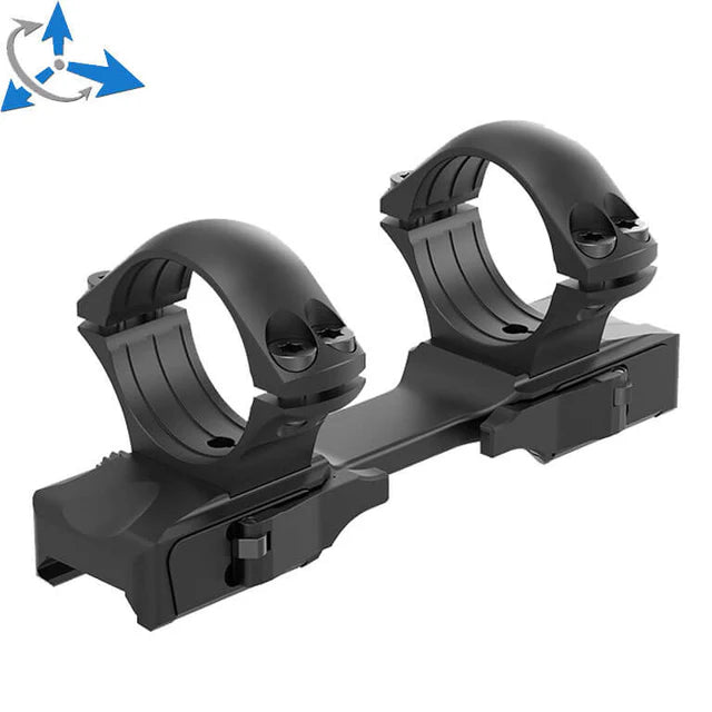 Système modulaire d'anneaux de lunette pour rail Picatinny [configurator]