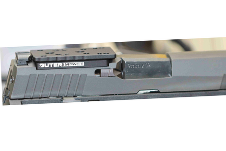 Sig P320 plaque adaptatrice | type C [RMR RTS & Docter empreinte]