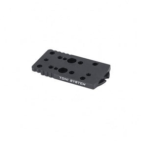 Sig P320 [models with removable rear sight] plaque adaptatrice | type H [RTS & Docter empreinte]