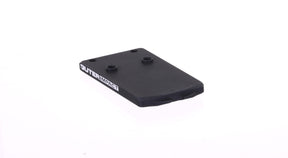 Sig P320 [models with removable rear sight] plaque adaptatrice | type S [RMSc DPP & K-series empreinte]