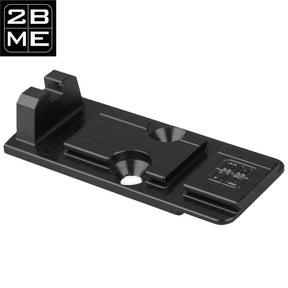 Sig P320 [models with removable rear sight] plaque adaptatrice with hausse | Aimpoint Acro empreinte