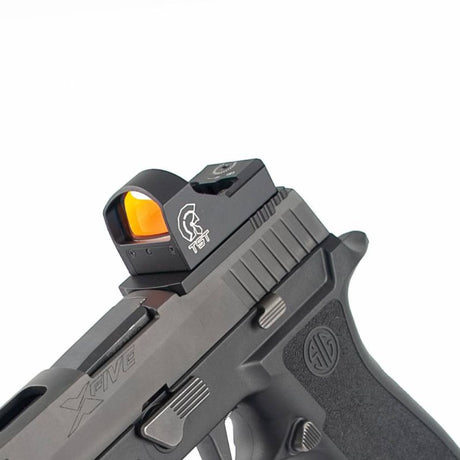 Sig P320 [models with removable rear sight] plaque adaptatrice | type I [RMR RMSc & DPP empreinte]