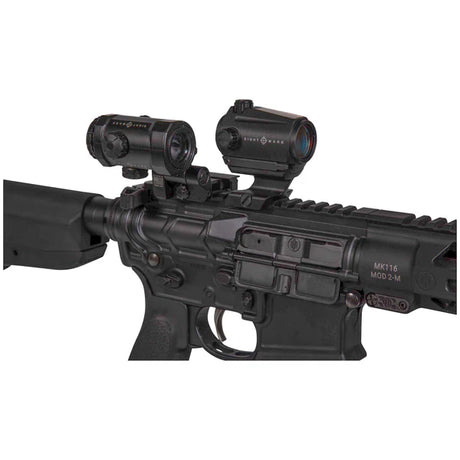 Sightmark XTM-3 Grossisseur 3x avec montage rabattable latéral LQD