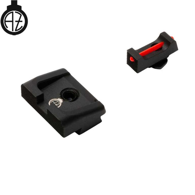 Organes de visée pour Glock [G17, G19, G26 & other] avec fibre optique | type A