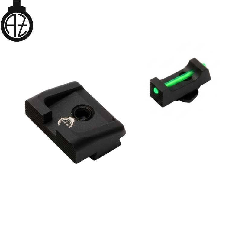 Organes de visée for Glock [G17 G19 G26 & other] with fiber optics | type