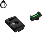 Organes de visée for Glock [G17 G19 G26 & other] with fiber optics | type