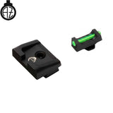Organes de visée for Glock [G17 G19 G26 & other] with fiber optics | type