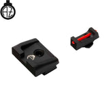 Organes de visée for Glock [G17 G19 G26 & other] with fiber optics | type