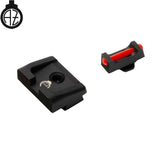 Organes de visée for Glock [G17 G19 G26 & other] with fiber optics | type