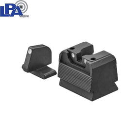 Smith & Wesson M&P M2.0 Optics Ready organes de visée semi-réglables | avec points blancs