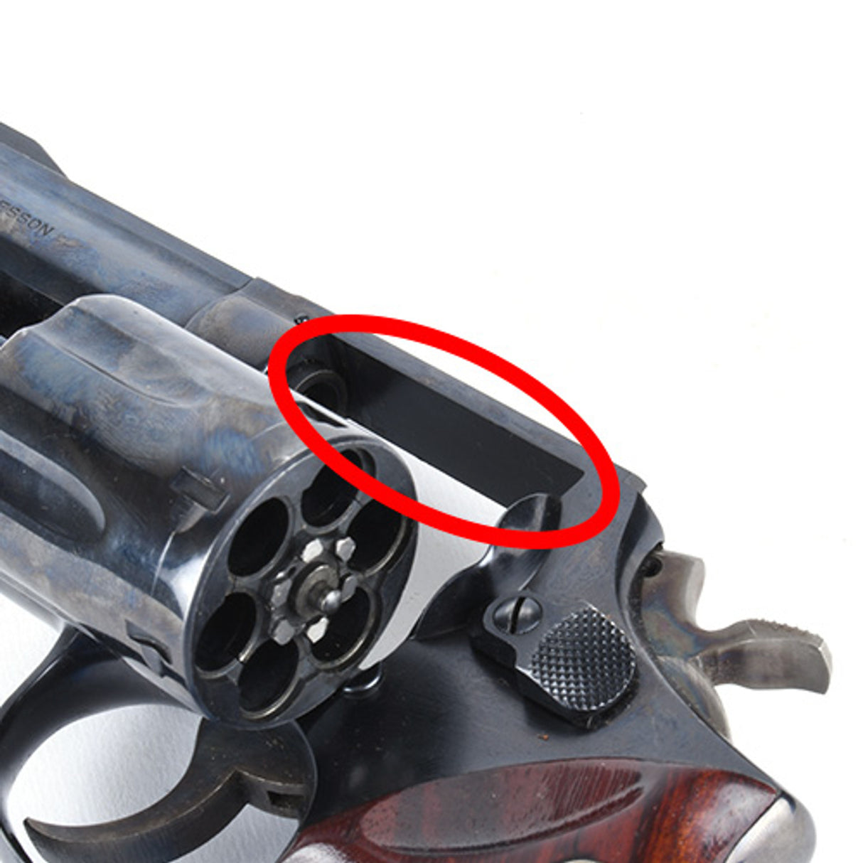 Revolver Smith & Wesson [K, L, N & X] montage pour point rouge | Empreinte Trijicon RMR 
