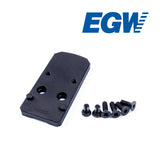 Springfield 1911 DS Prodigy Plaque adaptatrice Optics Ready | Trijicon RMR empreinte EGW