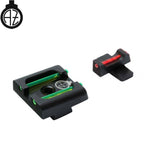 Springfield [XD,XDM] & HS Produkt [XDM HS-9 SF19] organes de visée avec fibre optique | type B