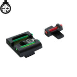 Springfield [XD,XDM] & HS Produkt [XDM HS-9 SF19] organes de visée avec fibre optique | type B