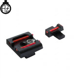 Springfield [XD,XDM] & HS Produkt [XDM HS-9 SF19] organes de visée avec fibre optique | type B