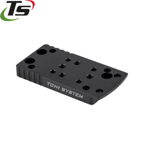 Tanfoglio Stock 2 Optic [Post 2022] Plaque adaptatrice | type A [RMSc DPP & Docter empreintes]