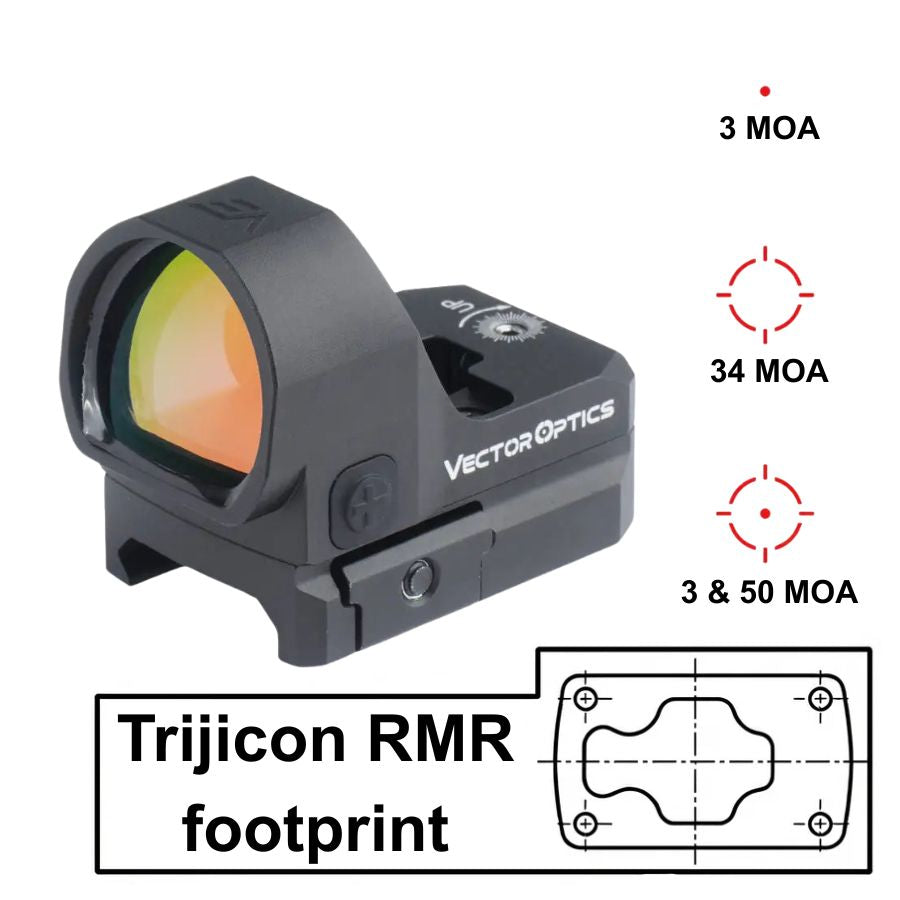Collimateur Vector Optics Frenzy-X 1x20x28 6 MOA Point Rouge