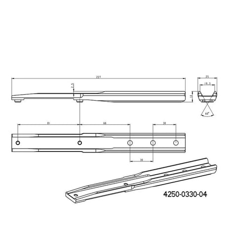 Adaptateur pour InfiRay Geni GL 35L GH 50R | base Blaser