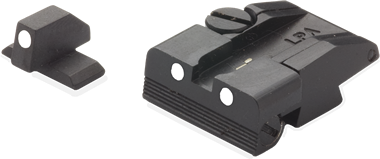Beretta PX4 organes de visée réglables | points blancs