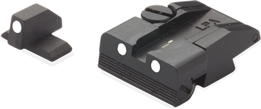 Beretta PX4 organes de visée réglables | points blancs