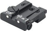 Browning Hi-Power hausse réglable | points blancs