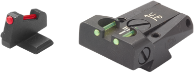 Browning Hi-Power organes de visée réglables | fibre optique