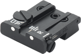 Browning Hi-Power [Sport Vigilante Mark III Practical HP40] hausse réglable | points blancs