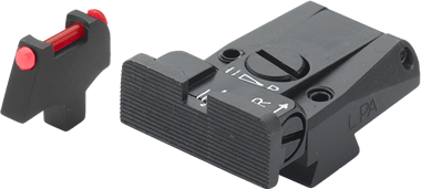 Colt Series 80 organes de visée réglables | fibre optique