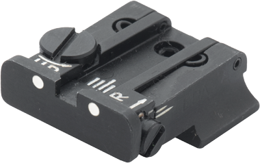 CZ 75 [75B 75 SP-01 P-01] hausse réglable | points blancs