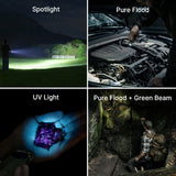 Olight ArkPro Ultra | flat lampe EDC 4-en-1 | 1.700 lm - Olive Green