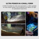 Olight Oclip Ultra | lampe EDC clip-on 3-en-1 | 530 lm - Olive Green