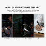 Olight O’Pen 3 | stylo-lampe multifonction | 120 lm + laser vert - Noir
