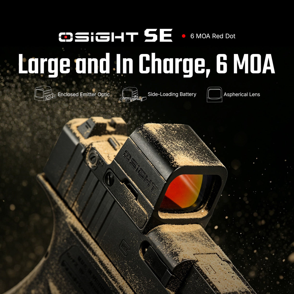 Osight SE [rouge] | 6 MOA
