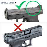 CZ P-10 Plaque adaptatrice | Holosun 509T empreinte 
