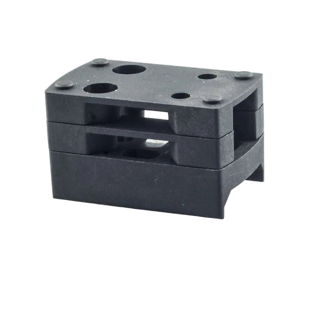 Picatinny montage point rouge avec entretoises de triple hauteur | Shield RMSc empreinte