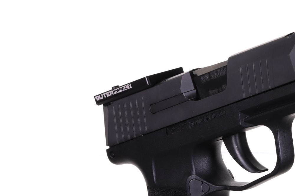 Sig P365 montage point rouge | type C [RMR RTS Docter empreinte]