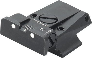 Smith & Wesson [645 745] hausse réglable | points blancs