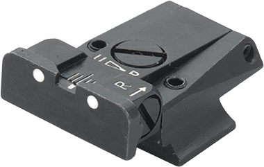 Smith & Wesson Cal. 45 3rd Gen hausse réglable | points blancs