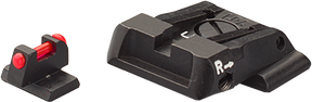 Smith & Wesson M&P organes de visée réglables | fibre optique
