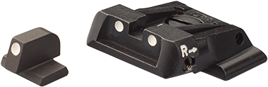 Smith & Wesson M&P organes de visée réglables | points blancs