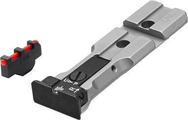 Smith & Wesson revolver [686 629 19 66 586 & other] viseur point rouge ready organes de visée réglables | fibre optique