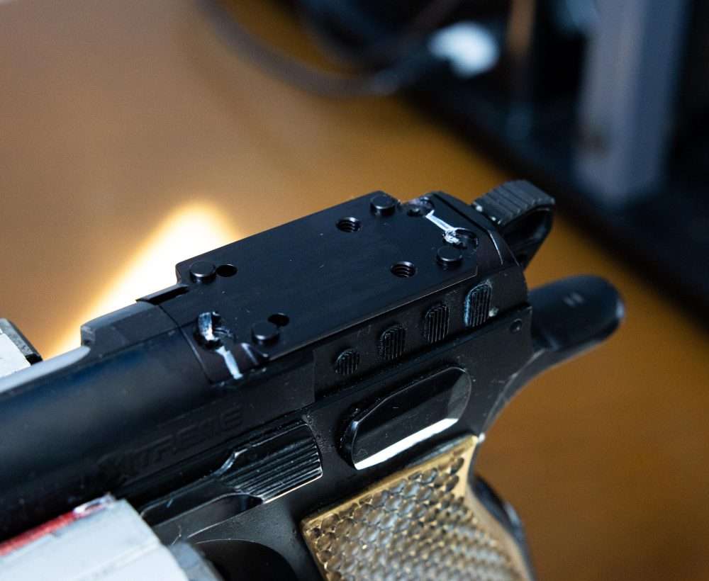 Tanfoglio Stock 3 plaque adaptatrice | Shield RMSc empreinte
