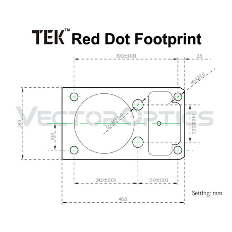 Vector Optics Frenzy 1x17x24 viseur point rouge